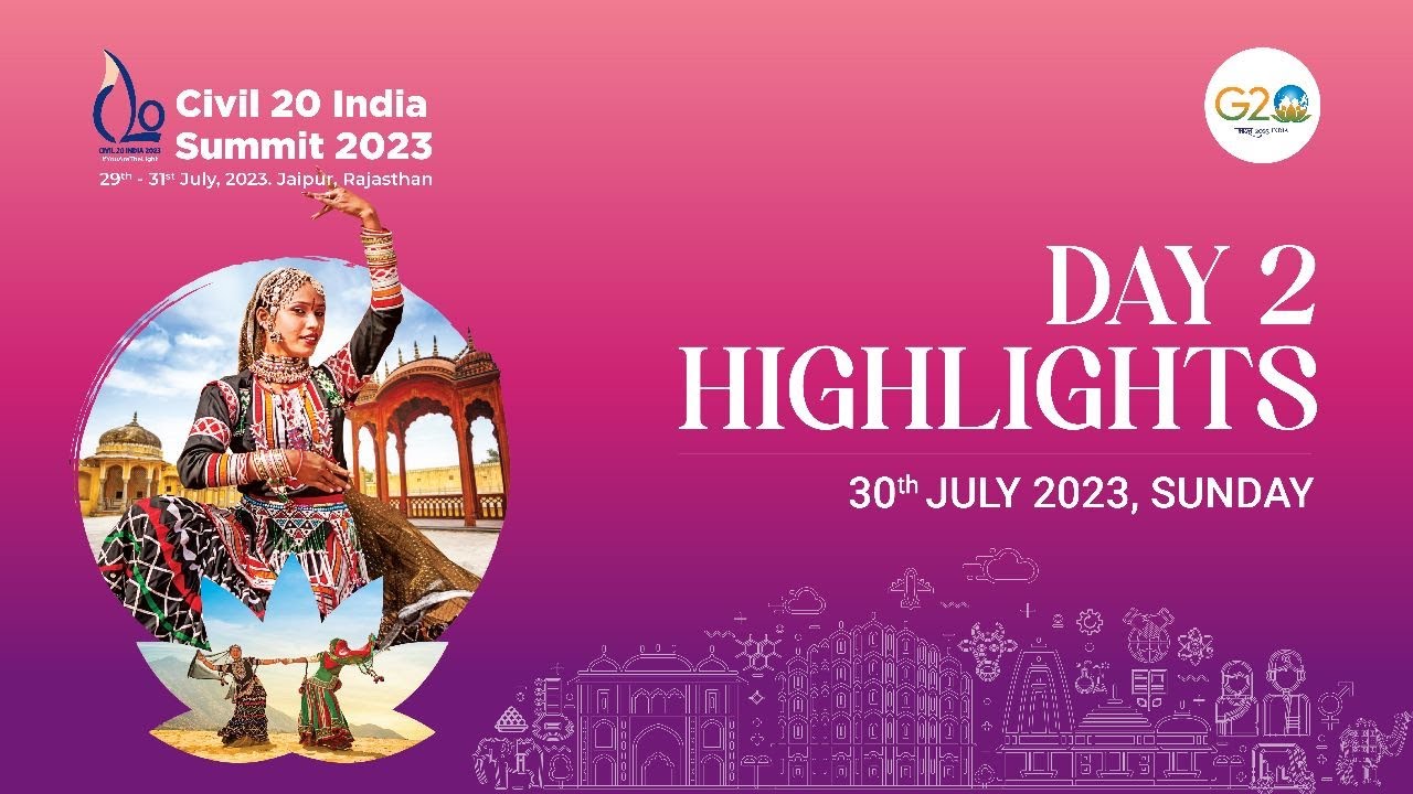 C20 Summit Jaipur: Day Two