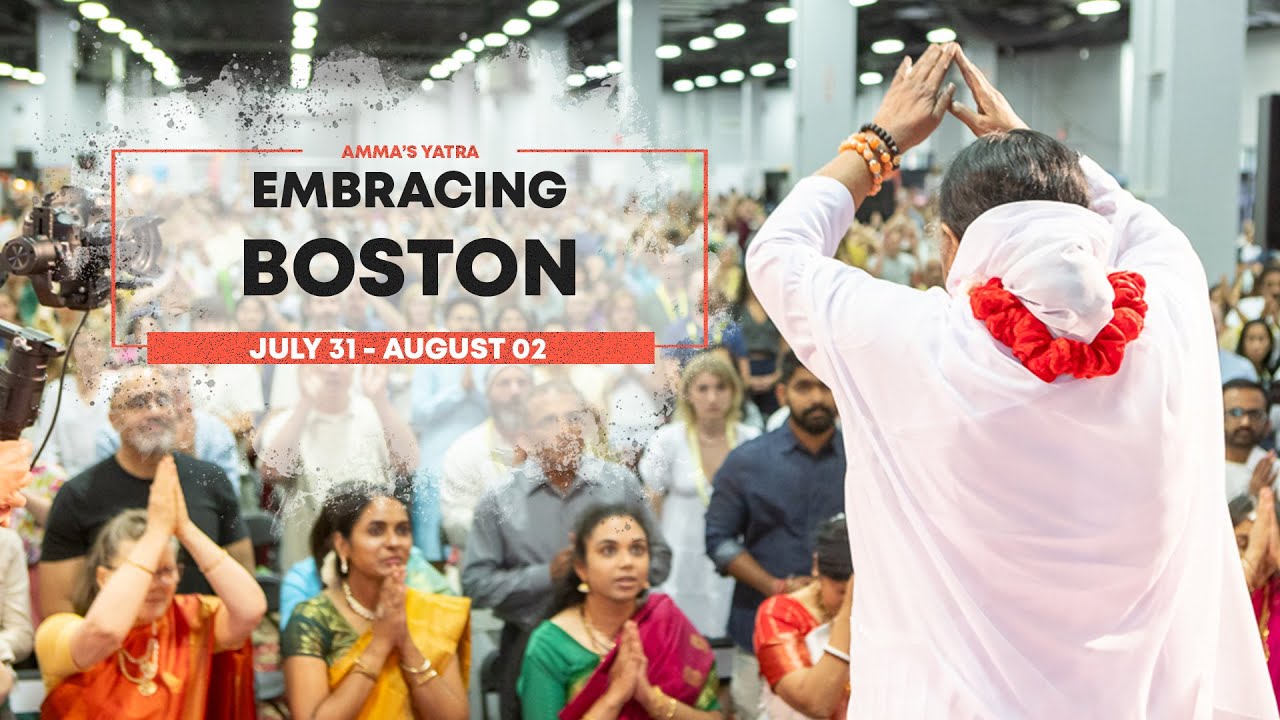 Global Spring of Love: Amma’s Yatra 2024 – Highlights from Boston, USA – July 31 – Aug 02
