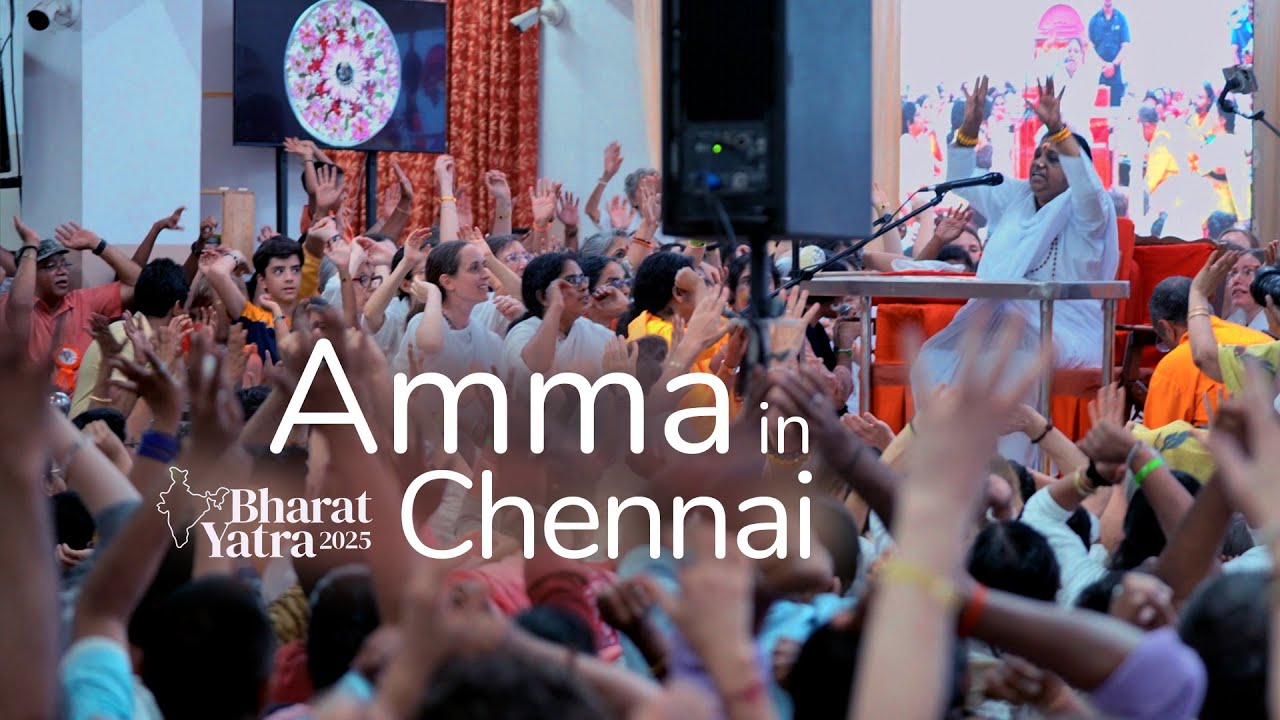 Amma in Chennai – Highlights – Bharat Yatra 2025