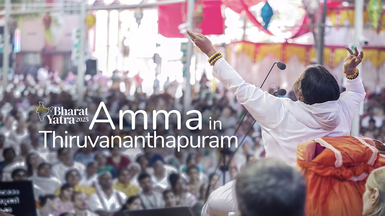 Amma in Thiruvananthapuram – Highlights – Bharat Yatra 2025