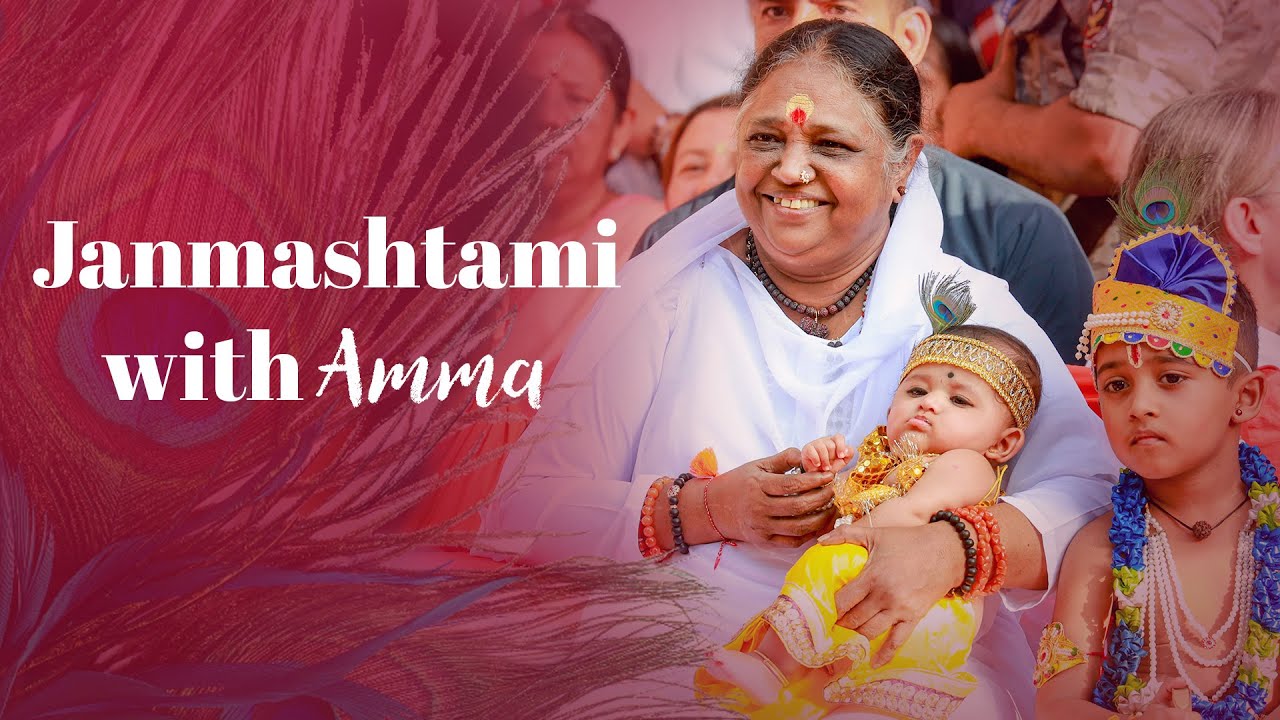 Highlights of Janmashtami celebrations with Amma at Amritapuri Ashram