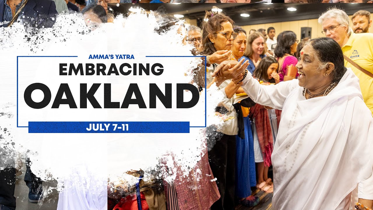 Global Spring of Love: Amma’s Yatra 2024 – Highlights from Oakland, USA – July 7-11