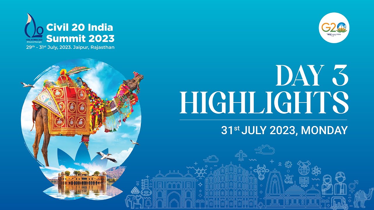 C20 Summit Jaipur: Day Three