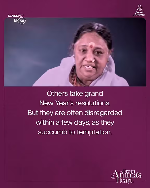 Turning New Year Into a Journey of Self-Transformation – From Amma’s Heart S3 E 54